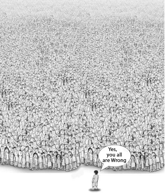 Yes, you all are Wrong